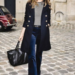 Theory Raw Hem Dark Blue Velvet boot cut Pants